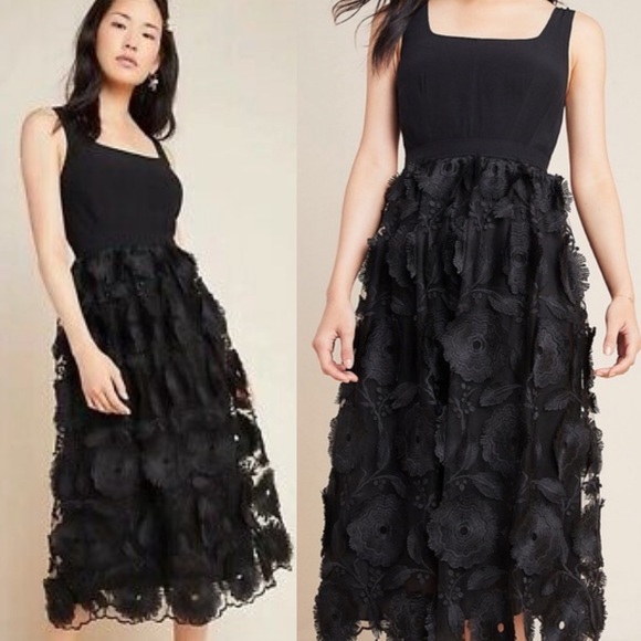 Anthropologie Dresses & Skirts - SOLD NWT Anthropologie Floriana Lace Midi Dress 2